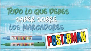 REVIEW Todo sobre los marcadores POSTERMAN para marcar globos y tarjetas en letra Timoteo [upl. by Hwang]