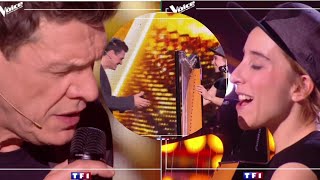 The Voice 2019 Marc Lavoine amp Gustine  Elle a les yeux revolver [upl. by Winthrop]