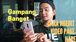 Tutorial Edit Video dari Aplikasi SOLOOP di Hape OPPO Reno 2 [upl. by Saddler]