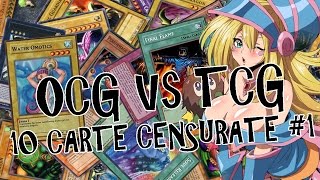 YuGiOh 10 Carte Censurate  TUTTA COLPA DELLA 4KIDS 1 [upl. by Nohsar882]