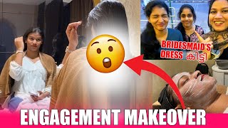 Shami Engagement Makeover ❤️ Bridesmaids Dress കിട്ടി 😍 [upl. by Renata988]