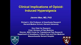 Mechanisms of OpioidInduced Hyperalgesia and Future Therapeutic Approaches [upl. by Damalas]