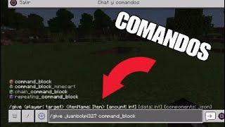 CÓMO APRENDER A UTILIZAR COMANDOS EN MINECRAFT PS4 [upl. by Jabon]