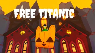 Un Titanic gratuit  Dans le HALLOWEEN EVENT Pet sim 99 [upl. by Elleina82]