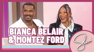 Getting Hyped with WWE Stars Bianca Belair and Montez Ford  Sherri Shepherd [upl. by Nadbus191]