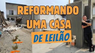 Reforma no imóvel de LEILÃO CAIXA [upl. by Attenohs96]