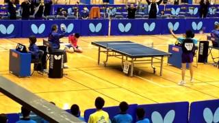 【卓球】youtubeで見たスーパープレー①【tabletennis】 [upl. by Rellek]