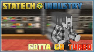 Finally Making the Turbo Machine Hull  Minecraft Statech Industry 19 [upl. by Lucias828]