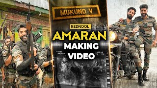 Amaran  Behind the Scenes  Unseen Spot Making Video  Sivakarthikeyan Sai Pallavi  Kamal Haasan [upl. by Bang]