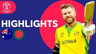 700 Runs In High Scorer  Australia vs Bangladesh  ICC Cricket World Cup 2019  Match Highlights [upl. by Eillod]