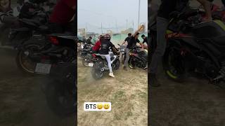 KTM VS R15 🤔  ytshorts shortvideo shorts viral bike biker rider [upl. by Isa]