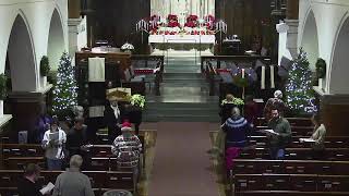 St Matthews Episcopal Cathedral Laramie Wyoming Christmas Day December 25 2023 [upl. by Doownyl781]