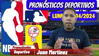 Pronósticos Deportivos Hoy Lunes 01042024 Parley Gratis ⚾MLB 🏀NBA 5 Regalitos Imperdibles💵 [upl. by Nanny742]