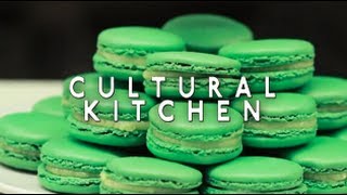 Pistachio Macaron Recipe with Olivier Dessyn [upl. by Leterg]