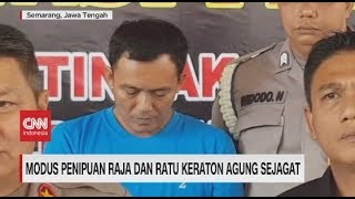 Begini Modus Penipuan Raja amp Ratu Keraton Agung Sejagat [upl. by Ehman]