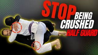 2 Ways To Recovery Full Guard From Half Guard  Lower Belts Must Know [upl. by Netsrijk]