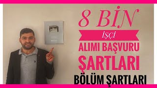 8 BİN İŞÇİ ALIMI  KADROLAR VE BAŞVURU ŞARTLARI AÇIKLANDI SAĞLIK BAKANLIĞI SÜREKLİ İŞÇİ ALIMI [upl. by Eahcim]