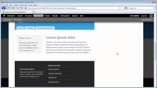 Drupal 7 tutorial Admin Tour [upl. by Netnert]