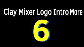 Clay Mixer Logo Intro More 6 [upl. by Esserac]