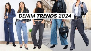 I tried the 7 BIGGEST denim trends for 2024 and heres what you should buy or SKIP [upl. by Ennayr]