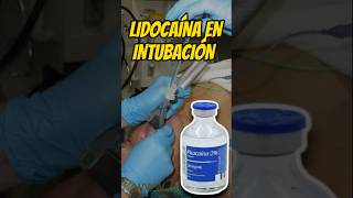 Cuando usar LIDOCAÍNA en IOT❓🤔💉 emergency doctor enfermeria [upl. by Zilvia]