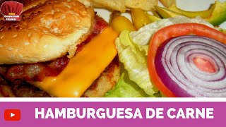 HAMBURGUESAS de Carne molida de res Complaciendo Paladares [upl. by Ennaed549]