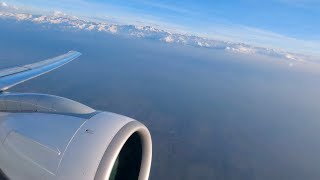 Takeoff from Almaty Kazakhstan Landing in Bishkek Kyrgyzstan  Air Astana E190E2 [upl. by Lebatsirc]