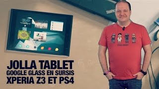 freshnews 759 Jolla Tablet Google Glass en sursis Xperia Z3 et PS4 [upl. by Woodruff636]