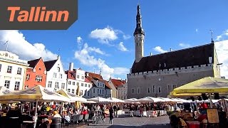 Tallinn Estonia  HD Video Tour of the City [upl. by Aicener]