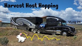 Harvest Host Hopping  6 Hosts in 7 Days  Do we fit  RV Lifestyle  Part 1 [upl. by Immac]