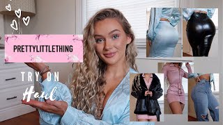 HUGE PRETTYLITTLETHING TRY ON CLOTHING HAUL  NOT SPONSORED AFFORDABLE FALL amp WINTER OUTFITS [upl. by Rhea]