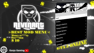 Best Paid Mod Menu for GTA 5 Online Revenant Undetected and Safe Modding Palace [upl. by Rayford]