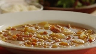 How to Make Lentil Soup  Soup Recipe  Allrecipescom [upl. by Orozco]