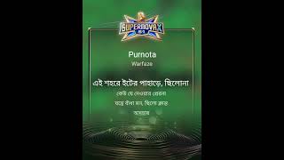 Purnota by Warfaze karaoke covered by Secret Shadow do comments like and subscribe ❤️❤️❤️❤️ [upl. by Aw]