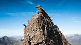 MaryAnn Ochota tackles Skyes infamous Inaccessible Pinnacle [upl. by Yelrebmyk]