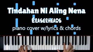 Tindahan Ni Aling Nena  Eraserheads  Piano Cover w lyrics amp chords [upl. by Ynnhoj136]