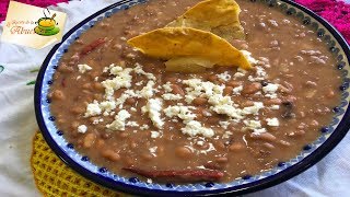 Frijoles refritos receta para chuparse los dedos [upl. by Avilys]