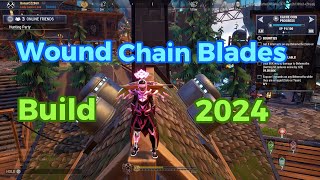 Dauntless  Wound Chain Blades Build 2024 33M Hit [upl. by Dixil]