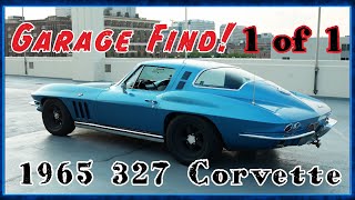 1965 Corvette 327 is a 1 of 1 Garage Find 1965 327 corvette [upl. by Jonah566]