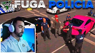 FAUSTO GUETTO NA FUGA DA POLICIA  GTA V RP [upl. by Evetta]