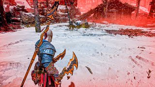 Mimir React Kratos Blade of Chaos  God of War PC Mod [upl. by Jarad]