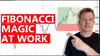 How to trade with Fibonacci levels step by step [upl. by Strickland174]