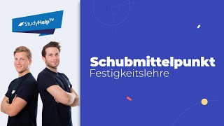 Schubspannung infolge Querkraft  Schubmittelpunkt Technische Mechanik StudyHelp [upl. by Xaviera]