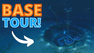 DUNES SEA DRAGON RESEARCH FACILITY Subnautica base tour [upl. by Blythe]