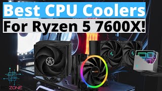 TOP 3 Best CPU Coolers For Ryzen 5 7600x In 2024 [upl. by Olrak995]