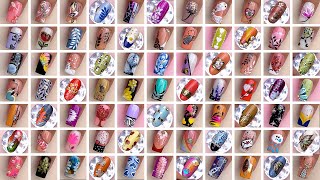 200 Creative Nails Art Design Compilation  Simple Nails Art For Girl [upl. by Adamo]