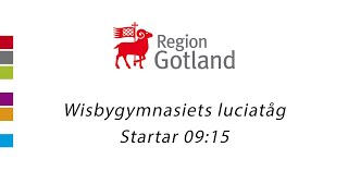 Wisbygymnasiets luciatåg 2022 [upl. by Jesse596]