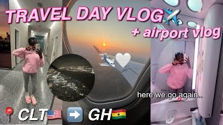 TRAVEL DAY VLOG airport essentials ghana travel vlog airport vlog [upl. by Buerger1]