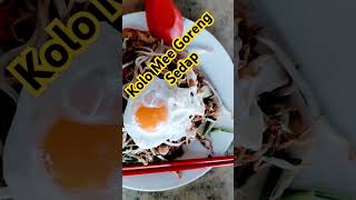 Sarawak Kolo Mee Goreng Sedap sarawak travel foodlover sarawaktourism [upl. by Roana]