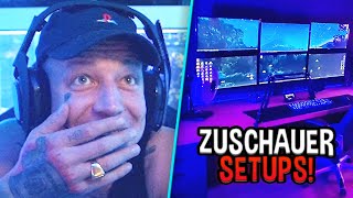 Monte BEWERTET ZUSCHAUER SETUPS😎 So schaut ihr meine Streams  MontanaBlack Highlights [upl. by Hareehat]